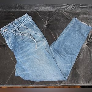 Hollister Ultra High-Rise Mom Jeans Vintage Stretch, Size 11R